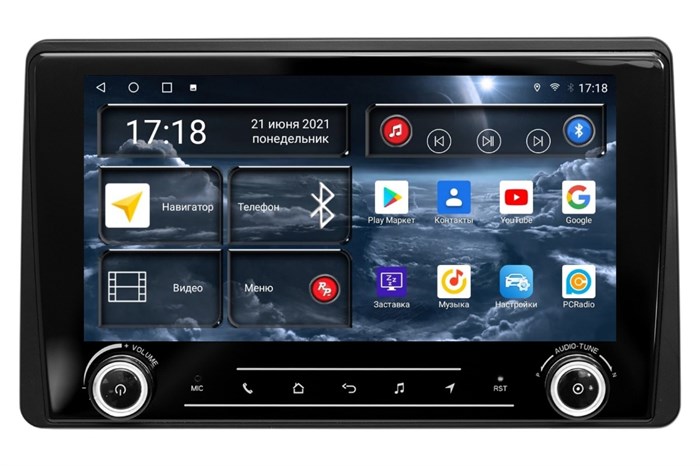 Штатная магнитола Redpower K71358 для Renault Arkana I 2019-2024 на Android 10.0 - фото 308788