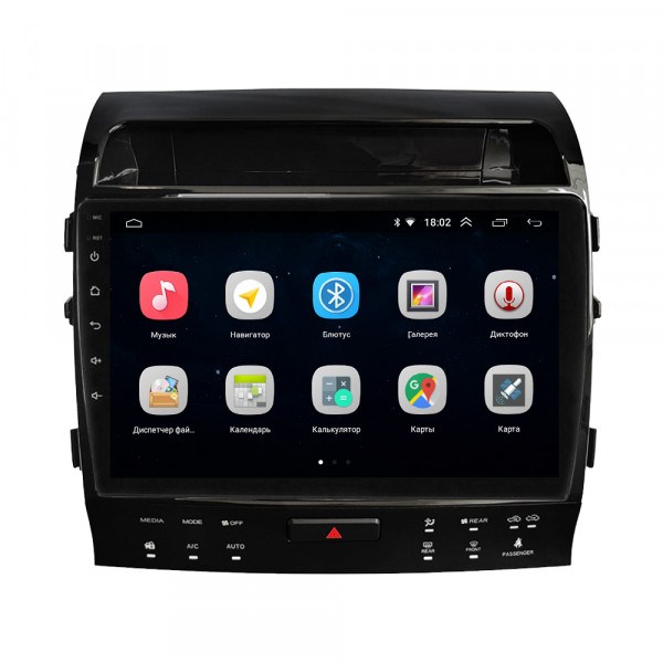 Parafar для Toyota Land Cruiser 200 2007-2015 на Android 10.0 (PF381High-2Lite) - фото 309693