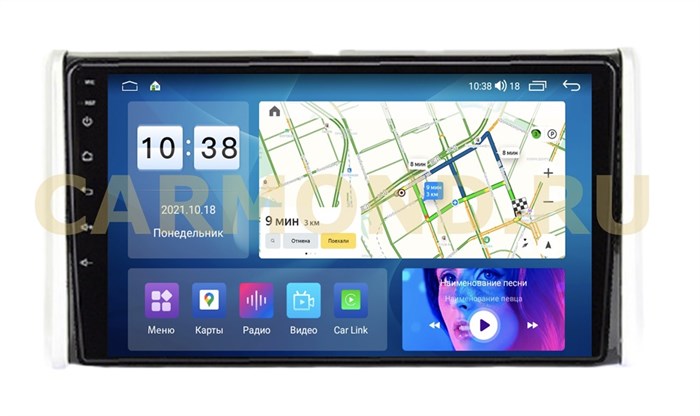 Автомагнитола Parafar PF568UHD для Toyota RAV4 (XA50) 2018-2024 на Android 11.0 - фото 310857