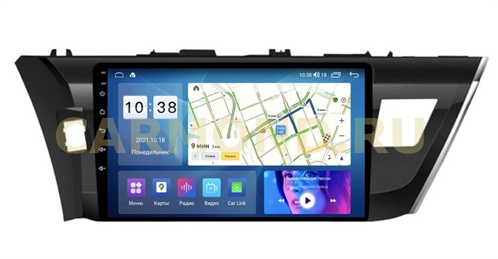 Автомагнитола Roximo 6/128 ГБ RI-1103 (с DSP и 4G-SIM) для Toyota Corolla E160 2013-2015 на Android 11.0 - фото 311540