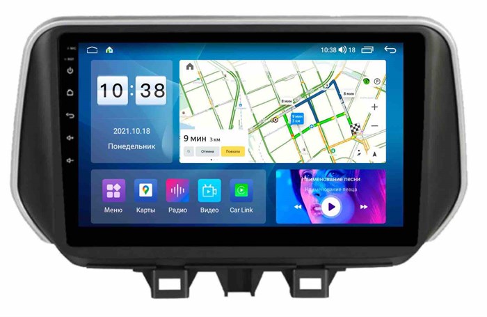 Штатная магнитола Roximo 6/128 ГБ RI-2023 для Hyundai Tucson III 2018-2021 на Android 11.0 - фото 311775