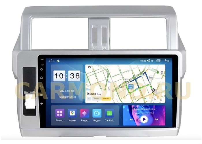 Автомагнитола Roximo 6/128 ГБ RI-1116 (с DSP и 4G-SIM) для Toyota Land Cruiser Prado 150 2013-2017 на Android 11.0 - фото 311811