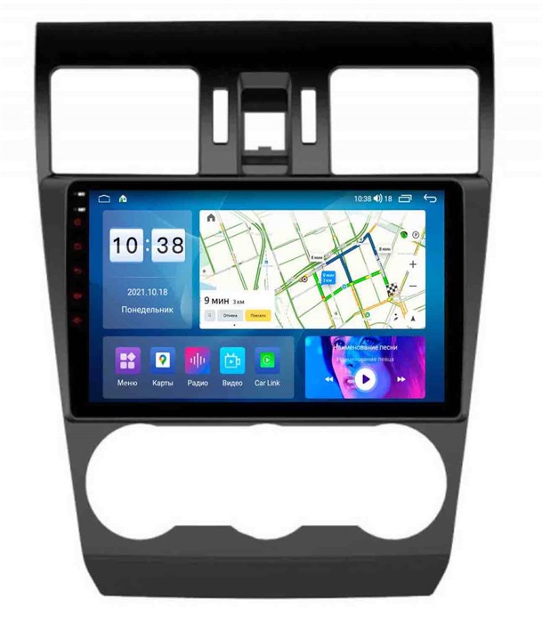 Автомагнитола Roximo 6/128 ГБ RI-3401 для Subaru Forester IV, Impreza IV, XV I 2011-2015 на Android 11.0 - фото 311861
