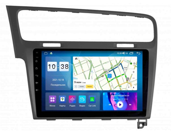 Автомагнитола Roximo 6/128 ГБ RI-3715G для Volkswagen Golf 7 2013-2019 на Android 11.0 - фото 311961