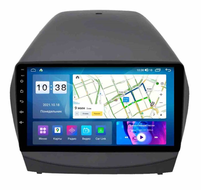 Автомагнитола Roximo 6/128 ГБ RI-2002-N10 для Hyundai ix35, Tucson II 2011-2015 на Android 11.0 - фото 312203