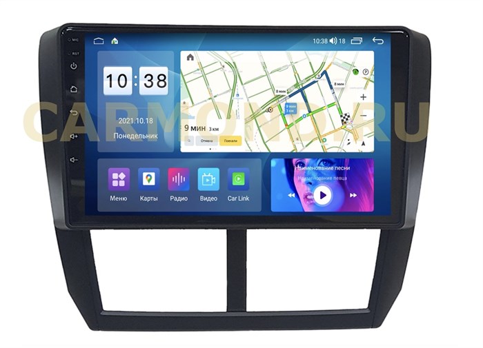 Автомагнитола Roximo 6/128 ГБ RI-3403 для Subaru Forester III 2008-2013 на Android 11.0 - фото 312234