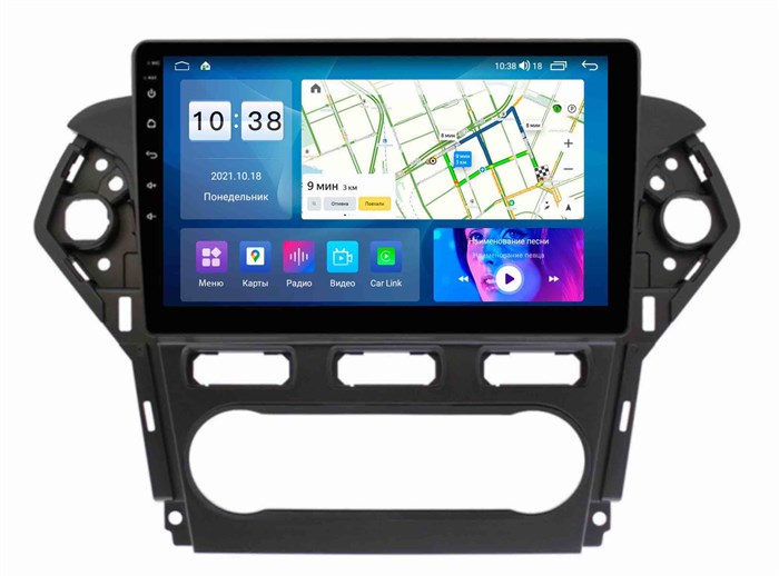 Автомагнитола Roximo 6/128 ГБ RI-1713A для Ford Mondeo IV 2010-2015 на Android 11.0 (климат-контроль) - фото 312303