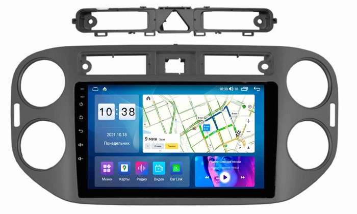 Автомагнитола Roximo 6/128 ГБ RI-3704 для Volkswagen Tiguan 2007-2016 на Android 11.0 - фото 312319