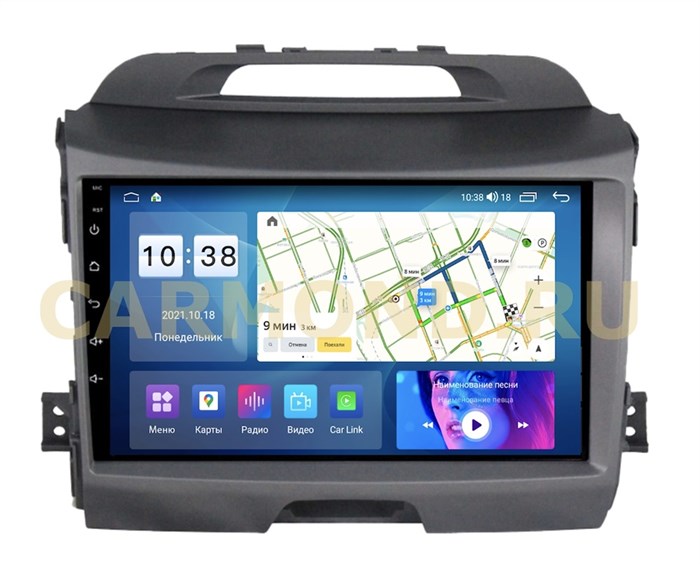 Автомагнитола Parafar для Kia Sportage 3 2010-2016 на Android 11.0 (PF537UHD) - фото 315498
