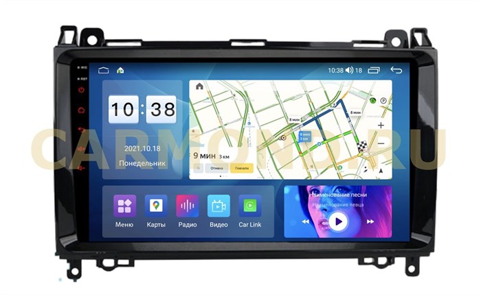 Автомагнитола Parafar для Volkswagen Crafter 2006-2016 на Android 11.0 (PF068UHD) - фото 315952