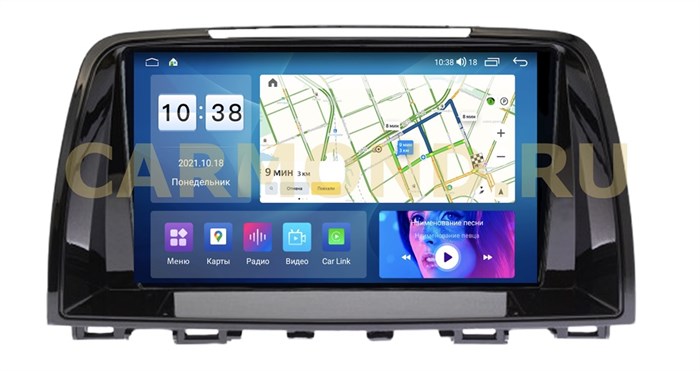 Автомагнитола Parafar для Mazda 6 III 2012-2015 на Android 11.0 (PF010UHD) - фото 316475