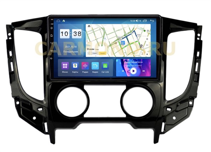 Автомагнитола Parafar для Mitsubishi Pajero Sport III 2015-2021 на Android 11.0 (PF168UHD-Low-AC) - фото 316567