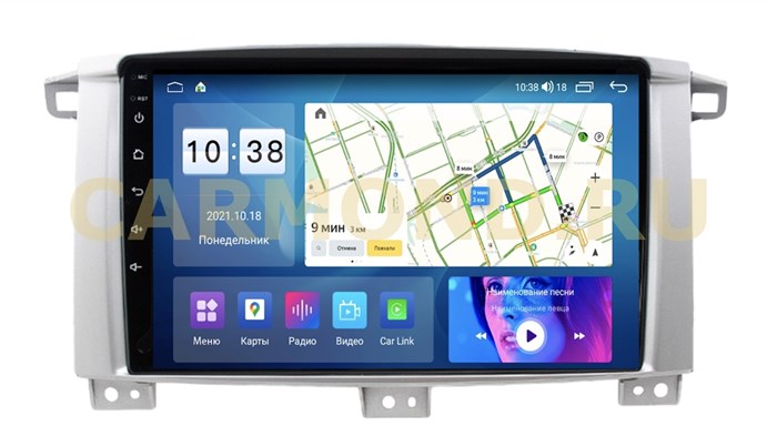Автомагнитола Parafar для Toyota Land Cruiser 105 1998-2007 на Android 11.0 (PF451UHD) - фото 317213