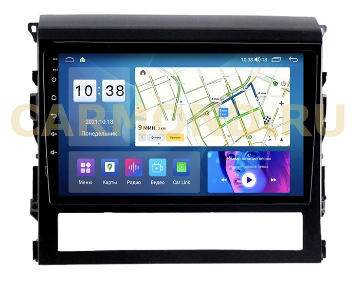 Автомагнитола Parafar для Toyota Land Cruiser 200 2015-2021 на Android 11.0 (PF567UHD) - фото 317237