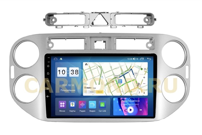 Автомагнитола Parafar для Volkswagen Tiguan 2007-2016 на Android 11.0 (PF489UHD) - фото 317407