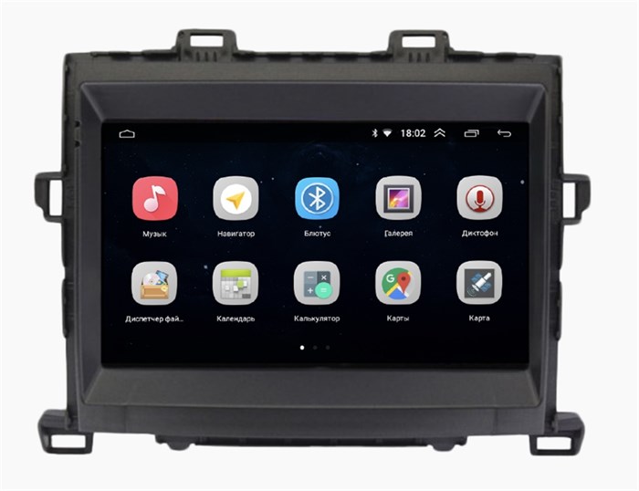 Parafar PF698Lite-Low для Toyota Alphard II 2008-2014 на Android 10.0 - фото 317907