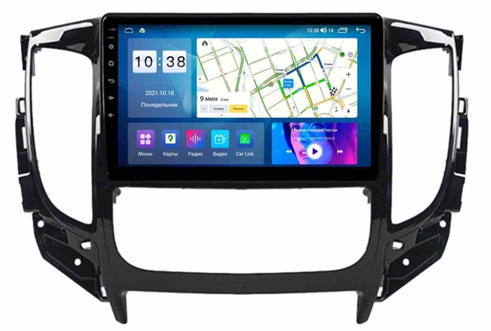 Штатная магнитола Roximo RI-2616 (С DSP И 4G-SIM) 8/128 ГБ для Mitsubishi Pajero Sport III 2015-2021 на Android 11.0 - фото 318776