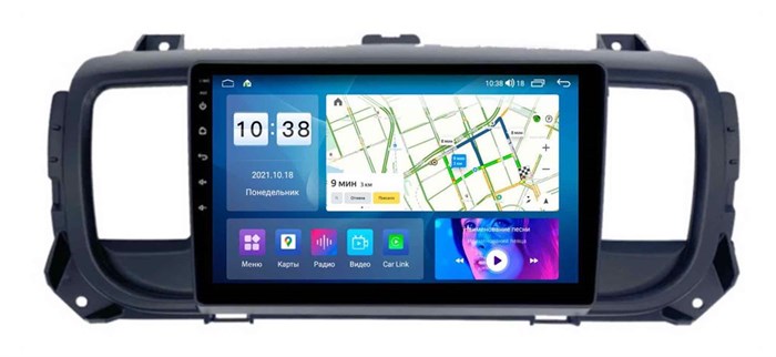 Штатная магнитола Roximo RI-2907 (с DSP и 4G-SIM) 8/128 ГБ для Citroen SpaceTourer, Jampy III 2016-2024 на Android 11.0 - фото 318832