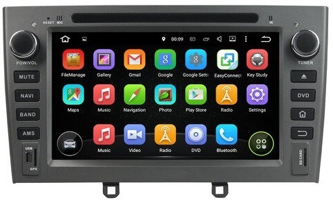 CarMedia MKD-7047В-P6 для Peugeot 408 2012+, 308 2008-2014, RCZ 2010-2015 черный на Android 10.0 - фото 319304