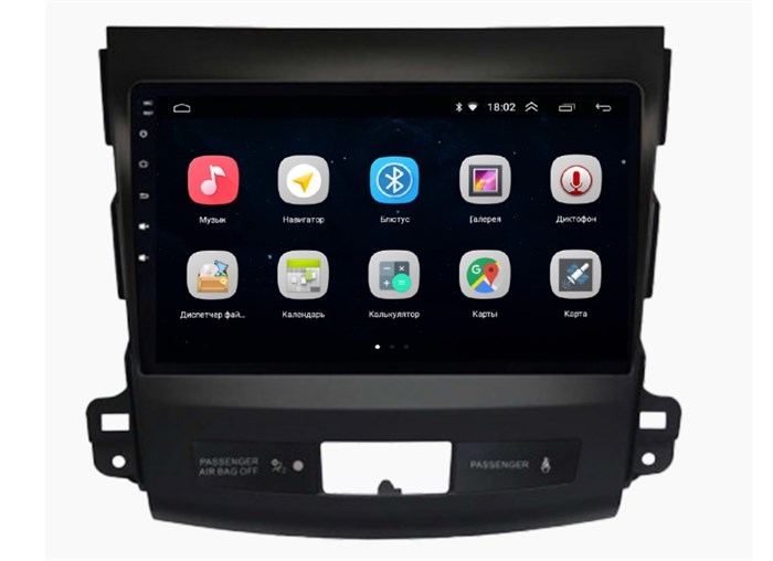 Parafar для Mitsubishi Outlander XL 2006-2012 на Android 10.0 (PF056Lite) - фото 320350
