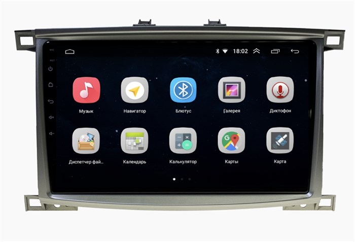 Parafar для Toyota LC100 2002-2007 на Android 10.0 (PF450Lite-Low) - фото 320604