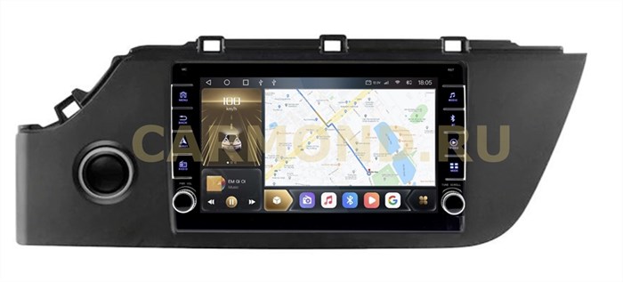 CarMedia OL-1742-3-D (с кнопками) для KIA Rio IV 2020-2023 на Android 10.0 - фото 320763