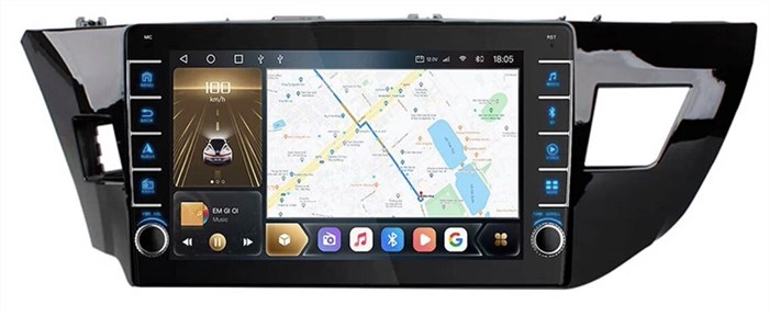 CarMedia OL-1603-F (с кнопками) для Toyota Corolla 2012-2016 на Android 10.0 - фото 320828