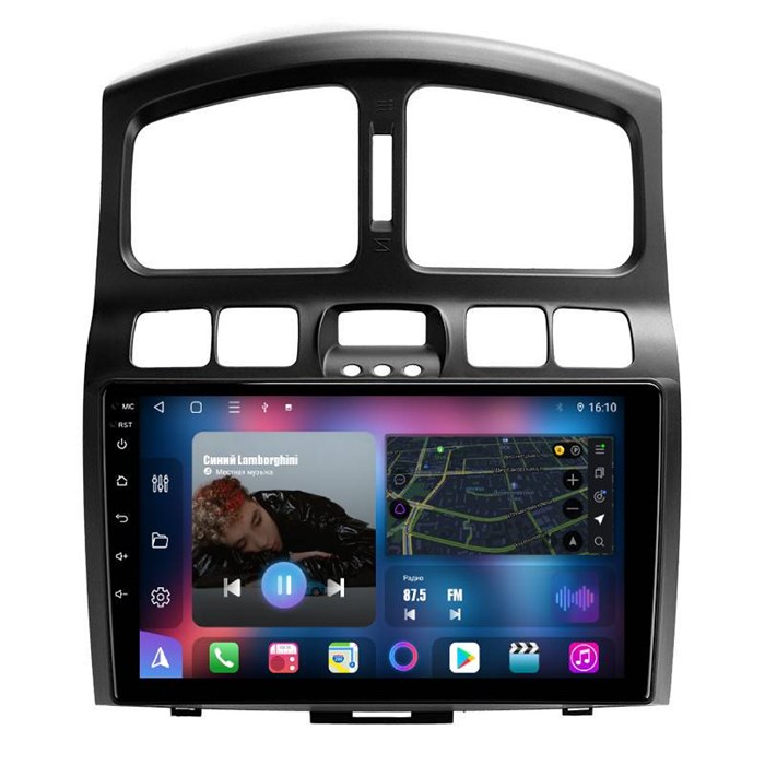 Магнитола Farcar XL3048M (S500 PLUS) (6/128ГБ) для Hyundai Santa Fe 2000-2006, Santa Fe Classic 2007-2013 на Android 12.0 - фото 321200