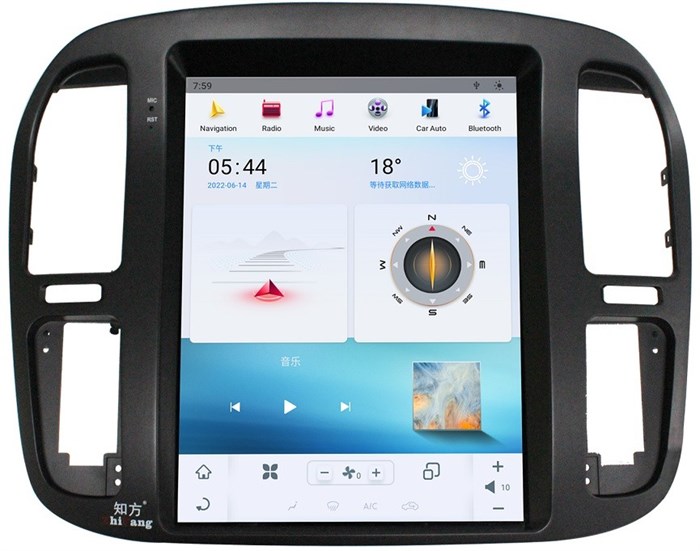 CarMedia ZF-1268-Q6 Tesla-Style для Toyota Land Cruiser 100 1992-2002 на Android 11.0 - фото 322103