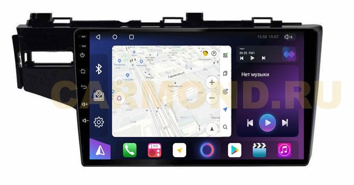 Штатная магнитола Unison QL1185M для Honda Fit III 2014 - 2020 на Android 10.0 - фото 322243