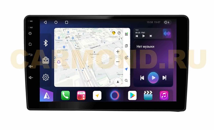 Штатная магнитола Unison QL233M для Hyundai Starex H1 2007-2016 на Android 10.0 - фото 322278