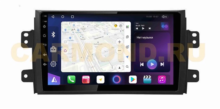 Штатная магнитола Unison QL124M для Suzuki SX4 I 2006-2014 на Android 10.0 - фото 322432