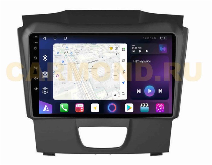 Штатная магнитола Unison QL435M для Chevrolet Trailblazer II 2012-2016 на Android 10.0 - фото 322437