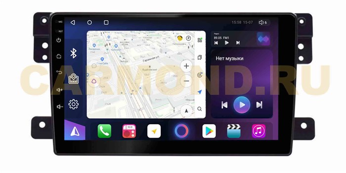 Штатная магнитола Unison QL053M для Suzuki Grand Vitara 2005-2015 на Android 10.0 - фото 322442