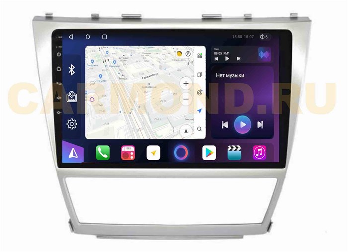 Штатная магнитола Unison QL064M для Toyota Camry V40 2006-2011 на Android 10.0 - фото 322467
