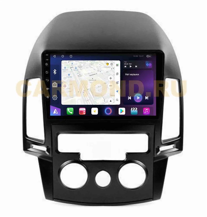 Штатная магнитола Unison QL024M для Hyundai i30 2008-2011 на Android 10.0 - фото 322517
