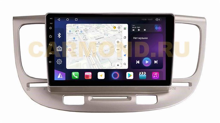 Штатная магнитола Unison QL3029M для KIA Rio 2005-2011 на Android 10.0 - фото 322654
