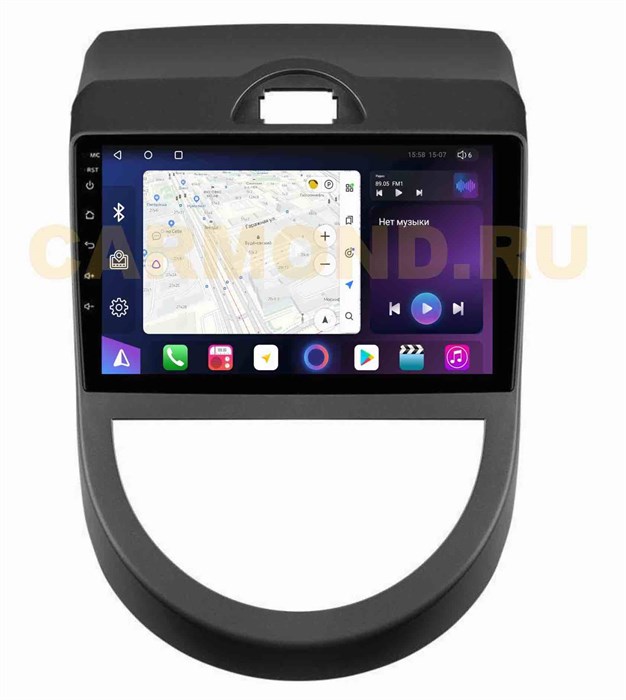 Штатная магнитола Unison QL3061M для Kia Soul I 2008-2014 на Android 10.0 - фото 322751