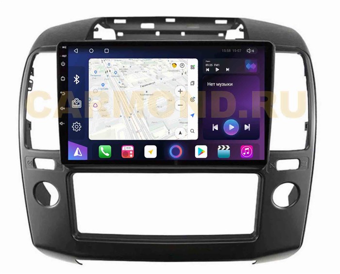 Штатная магнитола Unison QL3066M для Nissan Navara 2004-2015 на Android 10.0 - фото 322771