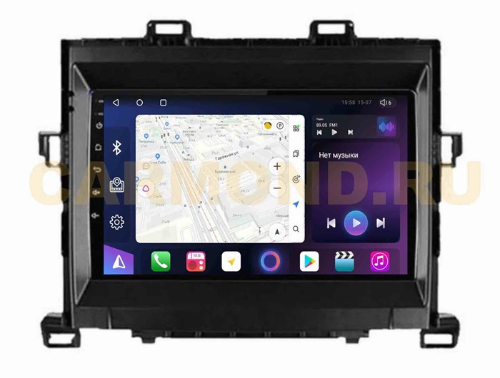 Штатная магнитола Unison QL3067M для Toyota Alphard II 2008-2014 на Android 10.0 - фото 322776