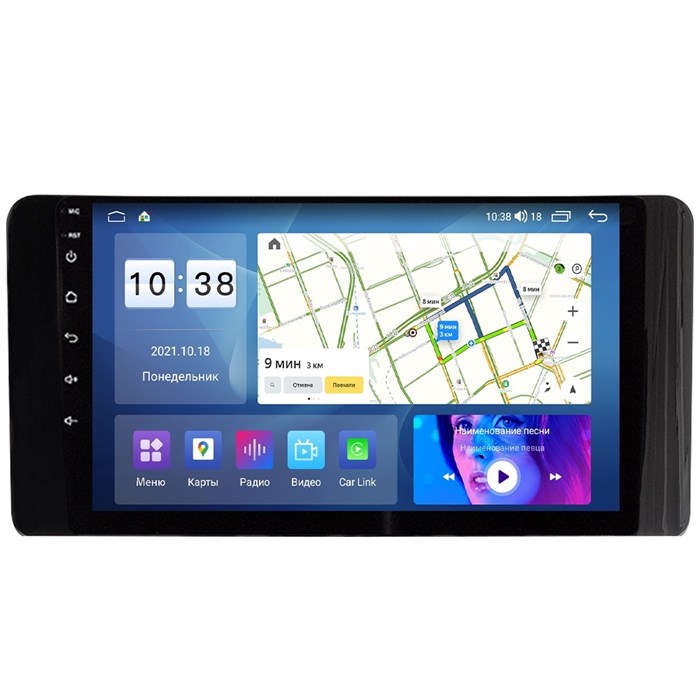 Штатная магнитола Parafar для Volkswagen Polo VI 2020-2022 на Android 11.0 (PF868FHD) - фото 323656