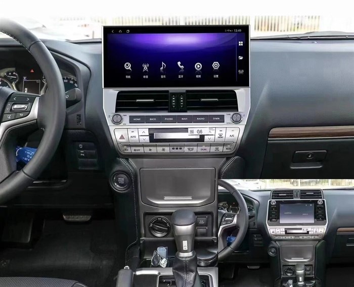 CarMedia KP-T1211 для Toyota Land Cruiser Prado 150 2017-2020 на Android 10.0 - фото 323852