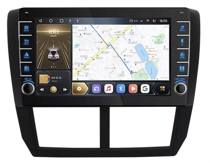 CarMedia OL-9512-Q (с кнопками) для Subaru Forester III 2008-2013, Impreza III 2007-2013 на Android 10.0 - фото 323989
