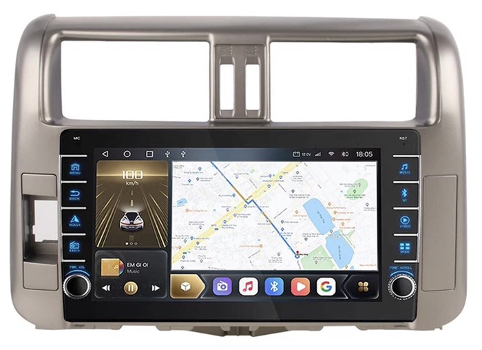 CarMedia OL-9613-Q (с кнопками) для Toyota LC Prado 150 2009-2013 на Android 10.0 - фото 324016