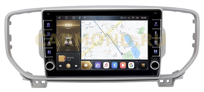 CarMedia OL-9733-Q (с кнопками) для KIA Sportage IV 2016-2018 на Android 10.0 - фото 324100
