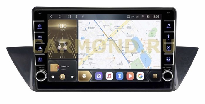 CarMedia OL-1959-N (с кнопками) для BMW X1 (E84) 2009-2015 на Android 10.0 - фото 324644