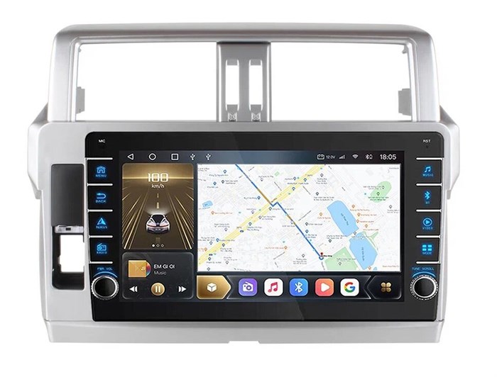 CarMedia OL-1614-D (с кнопками) для Toyota LC Prado 150 2013-2017 на Android 10.0 - фото 324704