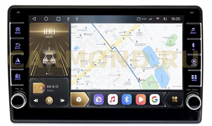 CarMedia SF-9309-D (с кнопками) для Peugeot 3008, 5008, Partner 2008+ на Android 10.0 - фото 324794
