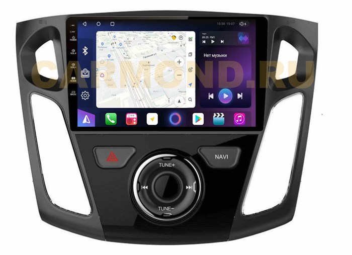 Штатная магнитола Unison QL150/501M для Ford Focus 3 (2015+) на Android 10.0 - фото 324996