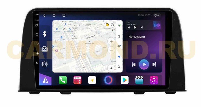 Штатная магнитола Unison QL1011M для Honda CR-V 2017-2024 на Android 10.0 - фото 325016